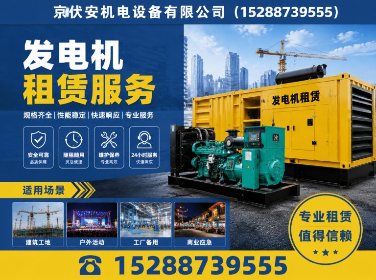 汕头发电车租赁展示图